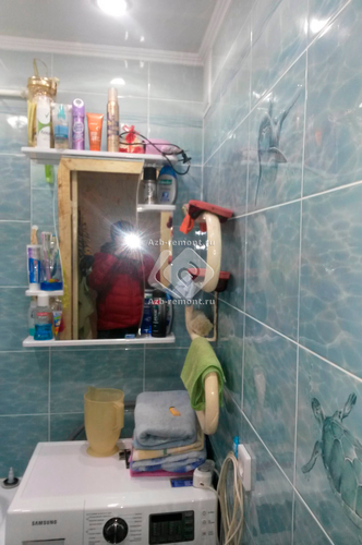 Стандартный ремонт в ванной комнате - фото 5