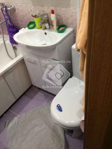 Ремонт ванной комнаты в хрущевке - фото 4