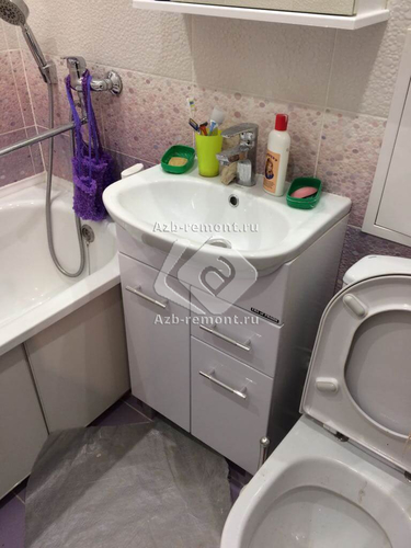 Ремонт ванной комнаты в хрущевке - фото 2