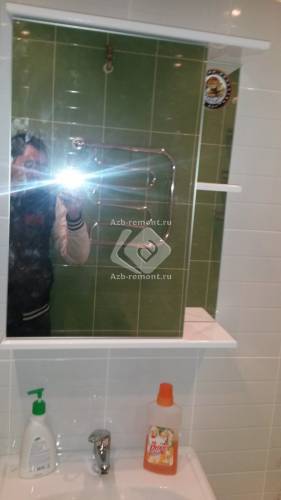 Фото комплексного ремонта в ванне 16 Комплексный ремонт в ванной комнате - фото 16